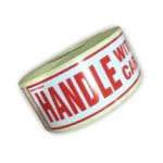 Roll of 500 Handle With Care Labels Stickers for Parcels -629