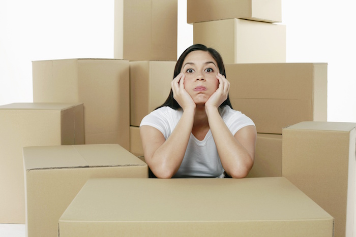 Packing when moving house